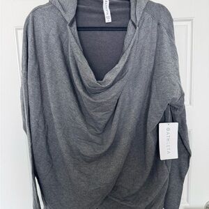 Athleta Charcoal Gray Hoodie